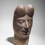 Woman with hairdo